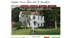 Desktop Screenshot of hopkinshousefarm.com