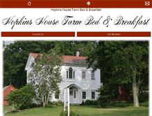 Tablet Screenshot of hopkinshousefarm.com